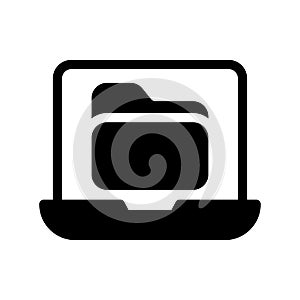 Directory vector glyph flat icon