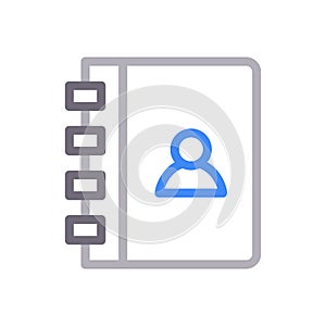 Directory vector color line icon