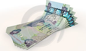 Dirham Bank Notes Spread