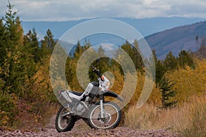 Dual Sport Dirt Biking in the October Mountains