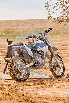 Dirt motorbike