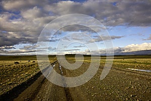 Dirt Road in Argentinian Patagonia