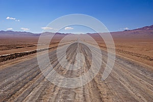 Dirt road in Chile