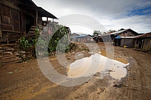 Dirt Road, Chin State, Myanmar