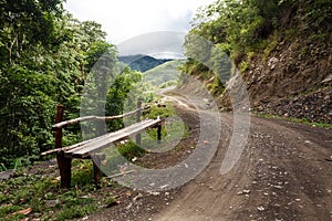 Dirt Road in Chin State, Myanmar