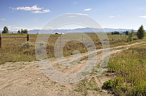 Dirt road in Colorado