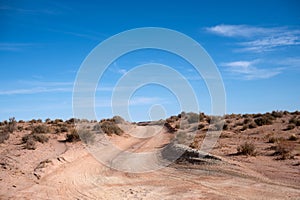 Dirt Road in the Desert in Utah