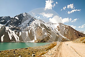 Dirt road Embalse El Yeso