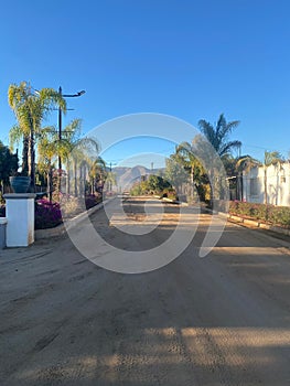 Dirt Road in the Middle of a Rural Town in Mexico!