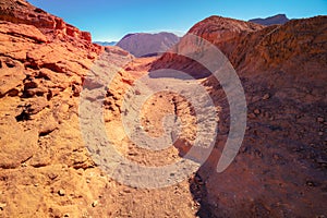 Dirt road in Timna Park, Israel