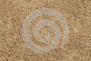 Dirt and small stones textured background