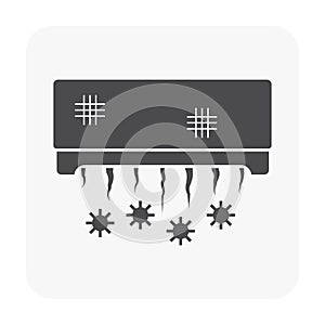 Dirty Air Conditioning Icon