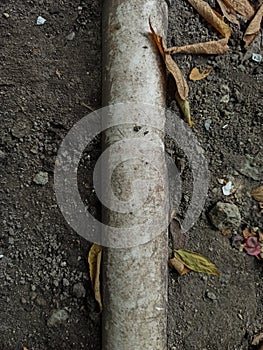 dirty big  pipe use to drainase system waste water