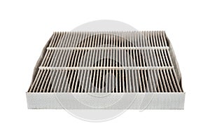 Dirty car aircondition filter