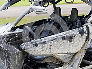 Dirty Cockpit ATV UTV buggy