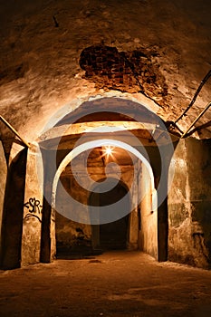 Dirty corner of street