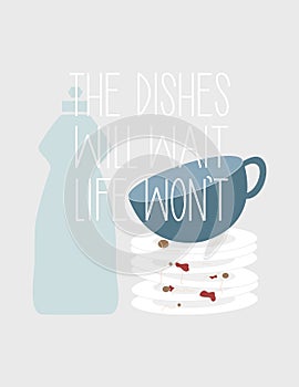 Dirty dishes