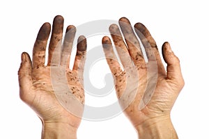 Dirty hands