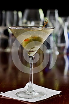 Dirty martini