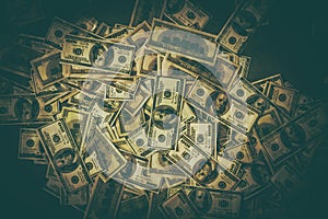 Dirty Money Concept Photo photo