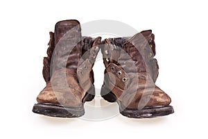 Dirty old boots