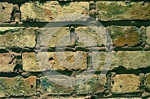 Dirty Old Brick wall