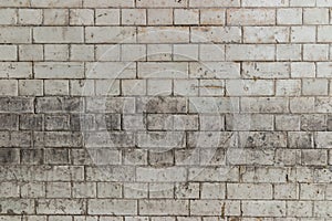 Dirty Old brick wall background. Grunge texture background