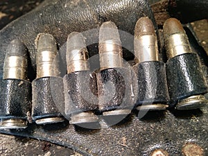 Dirty old gun bullets