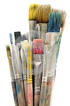 Dirty Paintbrushes photo