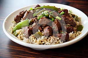 Dirty Rice: Savory Rice with Chicken Liver, Gizzards, and Seasoned Vegetables