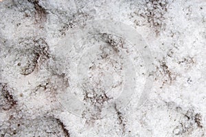 Dirty salt texture pattern. Salt crystals as background.