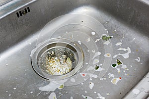 Dirty sink photo