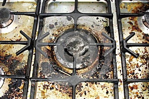 Dirty stove