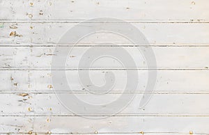 Dirty white vintage wood surface background texture