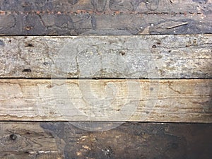 Dirty wood bricks, background texture