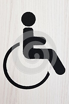 Disability badge that has a physical or mental condition that restricts movement or activity