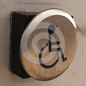 Disability Door Accessibility Button