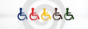 Disability Insurance Protection Icon And Sign