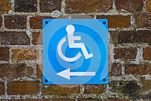 Disabled Access Sign