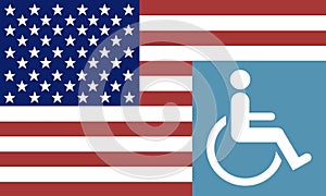 Disabled American Veteran Sign.