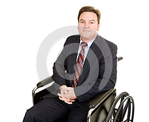 Disabled Businessman - Dignity
