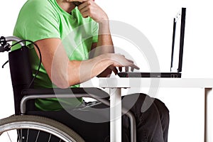 Disabled by desk
