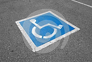 Disabled Driver Sign