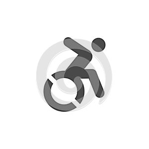 Disabled icon design template vector isolated