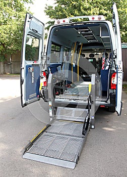 Disabled mobility ambulance