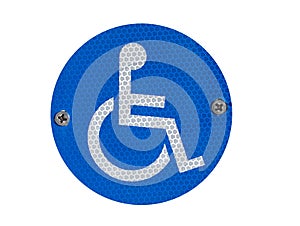 A Disabled Parking Sign