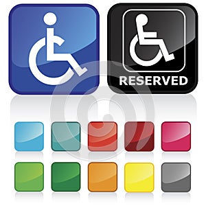 Disabled people sign