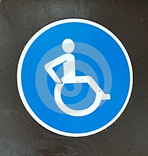 Disabled sign