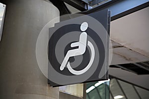 Disabled signage