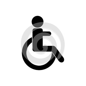 Disabled vector icon. Gender icon